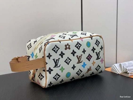 Rep ladies VUITTON LOCKER DOPP KIT bag-23*13*12CM LOUIS 0801